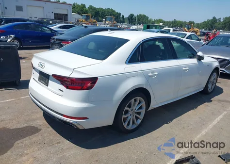 2019 Audi A4 45 Premium from USA, damaged, VIN WAUDNAF47KA044204